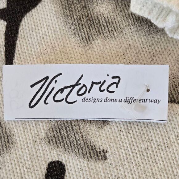 NWT Victoria Womens Vecceli Italy Cotton Blend Pullover Sweater Large - Picture 5 of 13